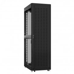 Шкаф серверный 42U 800х1200 передняя дверь: протект IP41. задняя дверь: двустворчатая перфорированная IP20. боковые панели: без. цвет: черный RAL9005 