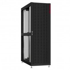 Шкаф серверный 45U 800х1070 передняя дверь: протект IP41. задняя дверь: двустворчатая перфорированная IP20. боковые панели: без. цвет: черный RAL9005 