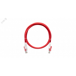 Патч-корд с замком U/UTP 4 пары Кат.5e 2хRJ45/8P8C T568B 7х0195мм LSZH 3м Патч-корд с замком U/UTP 4 пары Кат.5e 2хRJ45/8P8C T568B 7х0195мм LSZH 3м