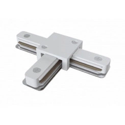 Коннектор TR-1PA-СT-WH T-образный для однофазного шинопровода белый Коннектор TR-1PA-СT-WH T-образный для однофазного шинопровода белый