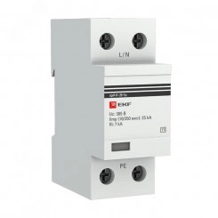 Устройство защиты от импульсных перенапряжений Тип 1 Iimp 25kA (10/350?s) 1P