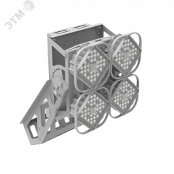 Светильник светодиодный ДПП-280Вт 5700К AirQub Sport TV DMX-RDM 60 град.