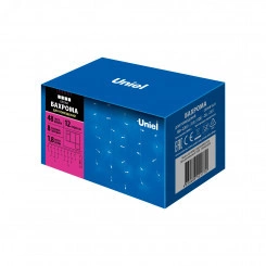 Гирлянда Бахрома светодиодная с контроллером 1,8 м 48 светодиодов ULD-B1805-048/DTA WHITE IP20 белый свет Провод прозрачный Гирлянда Бахрома светодиодная с контроллером 1,8 м 48 светодиодов ULD-B1805-048/DTA WHITE IP20 белый свет Провод прозрачный