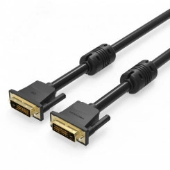 Кабель DVI-D Dual link 25M на 25M, с ферритовым фильтром, 2 м.