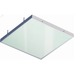 Светильник светодиодный ДВО-14-С-30-4K-IP54-Грильято