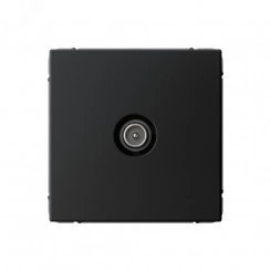 ARTGALLERY TV ТВ розетка оконечная 1DB, механизм, карбон