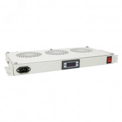 Блок охлаждения TERACOM 1 вентилятор для настенных шкафов серый Блок охлаждения TERACOM 1 вентилятор для настенных шкафов серый