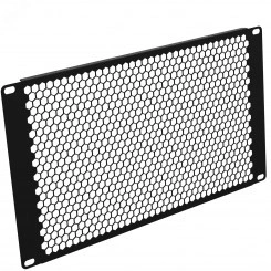 Фальш-панель 6U. перф. черный RAL 9004 (19373s) Фальш-панель 6U. перф. черный RAL 9004 (19373s)