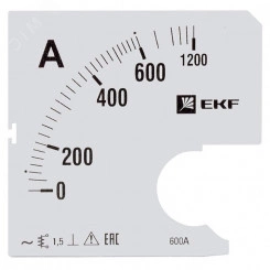 Шкала сменная для A961 600/5А-1.5 PROxima