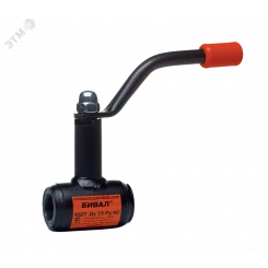 Кран шаровой стальной DN32 PN40 муфтовый