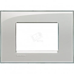 LivingLight Рамка прямоугольная 3 поста Серое небо LivingLight Рамка прямоугольная 3 поста Серое небо