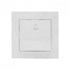 Валенсия кнопка звонка 10А белая