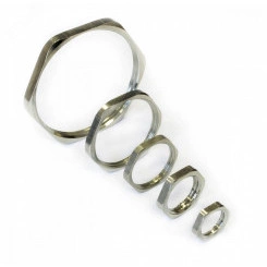 Гайка латунная плоская ГП М 25х1.5 Гайка латунная плоская ГП М 25х1.5