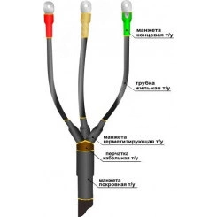 Муфта кабельная концевая 1ПКВ(Н)Тпнг-LS-3х(70-120)без наконечников