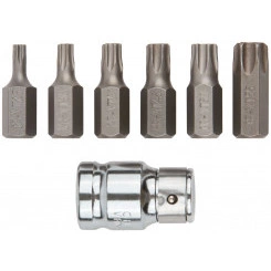 Набор бит ''TORX'' 7 шт CrV Набор бит ''TORX'' 7 шт CrV