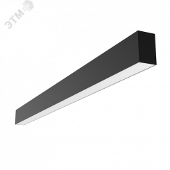Светильник светодиодный ДПО/ДСО-30Вт 3000К X-Line Черный