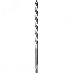 Сверло по дереву 6x130x200, 1/4'' Сверло по дереву 6x130x200, 1/4''