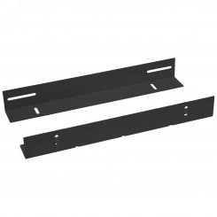 Направляющие в шкаф глубиной 600мм для установки серверного оборудования, пара, усиленные до 100кг, цвет черный (RAL 9004) Направляющие в шкаф глубиной 600мм для установки серверного оборудования, пара, усиленные до 100кг, цвет черный (RAL 9004)