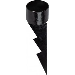 Держатель грунтовый ДГ-01 для светильников НТУ черный для крепления в грунт Держатель грунтовый ДГ-01 для светильников НТУ черный для крепления в грунт