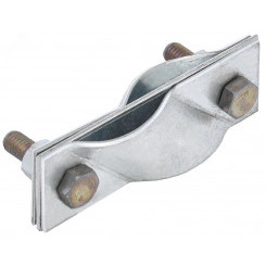 Зажим заземления диагональный стержень-стержень нержавеющая сталь Зажим заземления диагональный стержень-стержень нержавеющая сталь