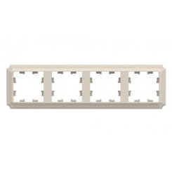 ATLASDESIGN ANTIQUE 4-постовая рамка, универсальная, БЕЖЕВЫЙ