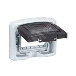 Рамка 1п Серая Plexo