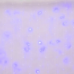 Занавес светодиодный со статическим свечением 3х2м ULD-C3020-240/STK BLUE IP44 Соединяемый 240 светодиодов Синий свет Провод прозрачный Занавес светодиодный со статическим свечением 3х2м ULD-C3020-240/STK BLUE IP44 Соединяемый 240 светодиодов Синий свет Провод прозрачный