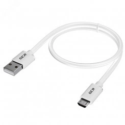 Кабель Micro USB, 0.15 м., белый, быстрая зарядка