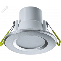 Светильник светодиодный ДВО-5Вт 3000К 350Лм серебро IP44 Светильник светодиодный ДВО-5Вт 3000К 350Лм серебро IP44