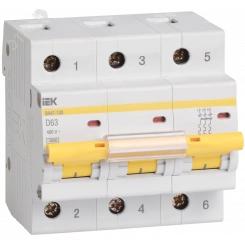 Выключатель автоматический ВА47-100МА без теплового расцепителя 3P 40А 10кА D