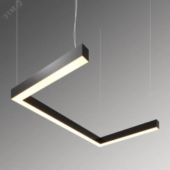 Светильник светодиодный RVE-LBX-SYMBOL-П-900-P (Символ П 900х900х100мм 64Вт Подвесной 4000К Белый)