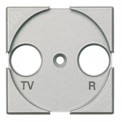 Axolute Лицевая панель для розеток TV + FM алюминий