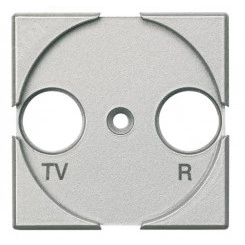 Axolute Лицевая панель для розеток TV + FM алюминий