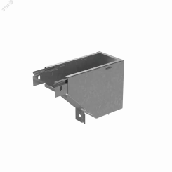 Угол верт. внеш. L 50х100 мм с разворотом трассы на 90 гр. ПЛЮС Угол верт. внеш. L 50х100 мм с разворотом трассы на 90 гр. ПЛЮС