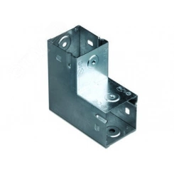 Угол вертикальный вверх 90 50х50 глухой цинк-ламельный Угол вертикальный вверх 90 50х50 глухой цинк-ламельный