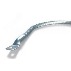 Проводник заземляющий П-200 S= 6 мм (с двумя након.) ЗЭТА