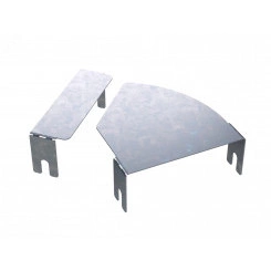 Крышка на горизонтальный изменяемый угол СРО 0-45град. 500, 1,2 мм Крышка на горизонтальный изменяемый угол СРО 0-45град. 500, 1,2 мм