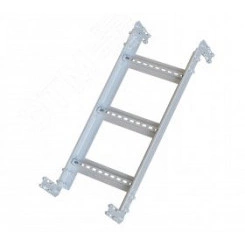 Угол шарнирный лестничный усиленный 100x400 мм (2 мм)