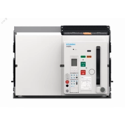 Воздушный выключатель серии HGN, арт. HGN50C3BM2C2S254SBAEL (5000А, 3P, 100кА, выкатной c горизонтальным расположением шин, реле GPR-LP, с моторным приводом AC/DC 220В (катушка вкл. AC/DC 220В, катушка откл. AC/DC 220В))