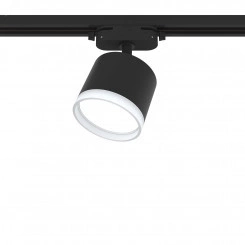 Светильник трековый, накладной, ARTLINE, поворотный, цилиндр, 85х85х70mm, GX53, 230В, алюминий/пластик, 4м, черный, 59862 0, Ritter Светильник трековый, накладной, ARTLINE, поворотный, цилиндр, 85х85х70mm, GX53, 230В, алюминий/пластик, 4м, черный, 59862 0, Ritter