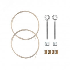 Комплект подвесов, трос ? 0,85 мм, длина 1 м (комплект 2 шт.) Комплект подвесов, трос ? 0,85 мм, длина 1 м (комплект 2 шт.)