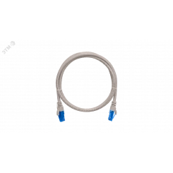 Патч-корд U/UTP 4 пары Кат.6 2хRJ45/8P8C T568B 7х0205мм PVC серый 15м
