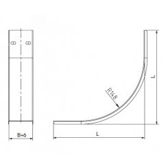 Крышка на угол вертикальный внутренний 90 градусов 80х600, 2,0 мм, в комплекте с крепежными элементами необходимыми для монтажа Крышка на угол вертикальный внутренний 90 градусов 80х600, 2,0 мм, в комплекте с крепежными элементами необходимыми для монтажа