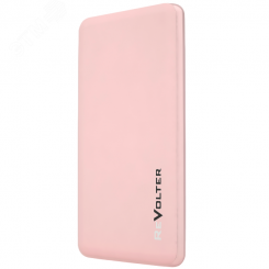 Устройство зарядное портативное Revolter 5000 Pink (Power Bank)