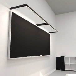 Светодиодный светильник RVE-PLS3535-PRIMELINE-2000-K (Линейный 2000х35x35мм 48Вт на кронштейне 500мм 4000K черный) Светодиодный светильник RVE-PLS3535-PRIMELINE-2000-K (Линейный 2000х35x35мм 48Вт на кронштейне 500мм 4000K черный)