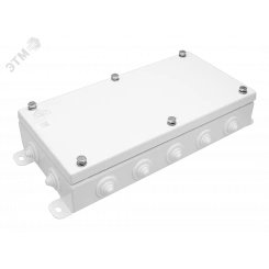 Коробка монтажная огнестойкая КМ-О (28к)-IP55-1530, корпус из оцинкованной стали, количество вводов 14