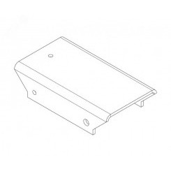Накладка -MB-16.8 прямая верхняя (доп. секция-секция)