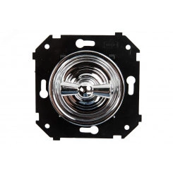 Выключатель Шедель 1-кл. проходной (скрытый монтаж), Серебро, Серебро Выключатель Шедель 1-кл. проходной (скрытый монтаж), Серебро, Серебро