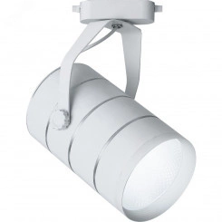 Светильник светодиодный трековый на шинопровод ДПО-20w 4000К 1800Лм белый Светильник светодиодный трековый на шинопровод ДПО-20w 4000К 1800Лм белый