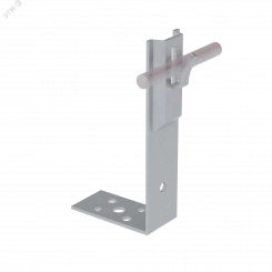 Угловой держатель зажимной для прутка D 5-8 мм H80 мм INOX304 Угловой держатель зажимной для прутка D 5-8 мм H80 мм INOX304